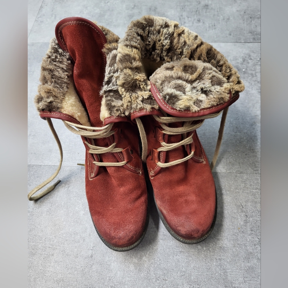 Josef Seibel Suede Winter Boots